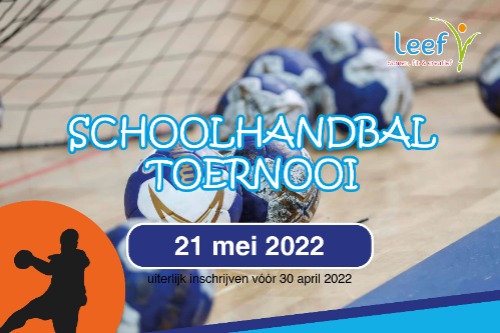 Afbeelding poster handbaltoernooi