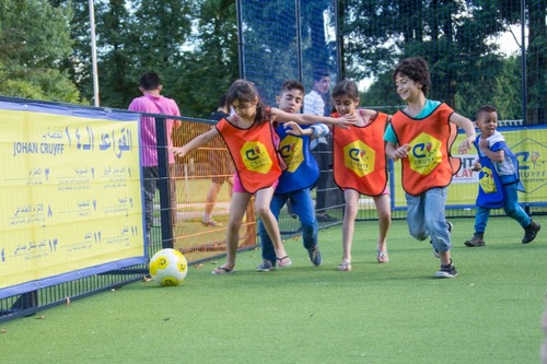 Foto bij Voorronde Cruijff Court 6-6