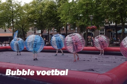 Afbeelding bubbelvoetbal van PartyHome Deurne