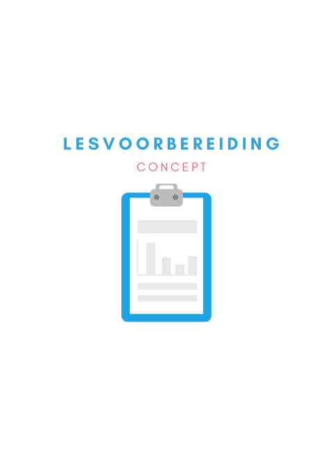 Word-Document: lesvoorbereiding