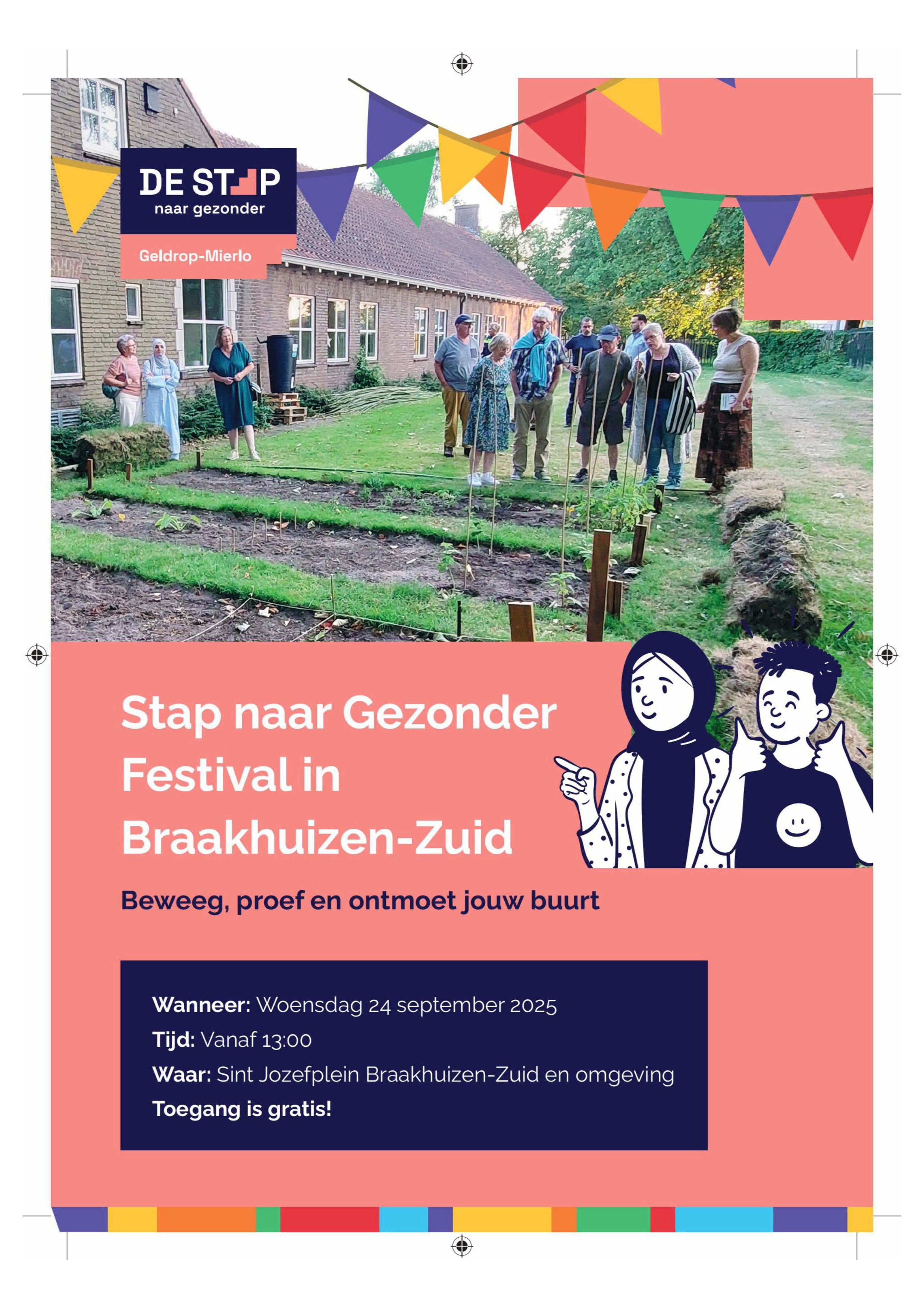 De Stap naar Gezonder flyer