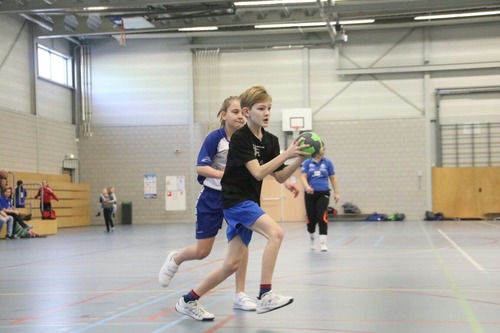 Doorgebroken speler alleen op doel af